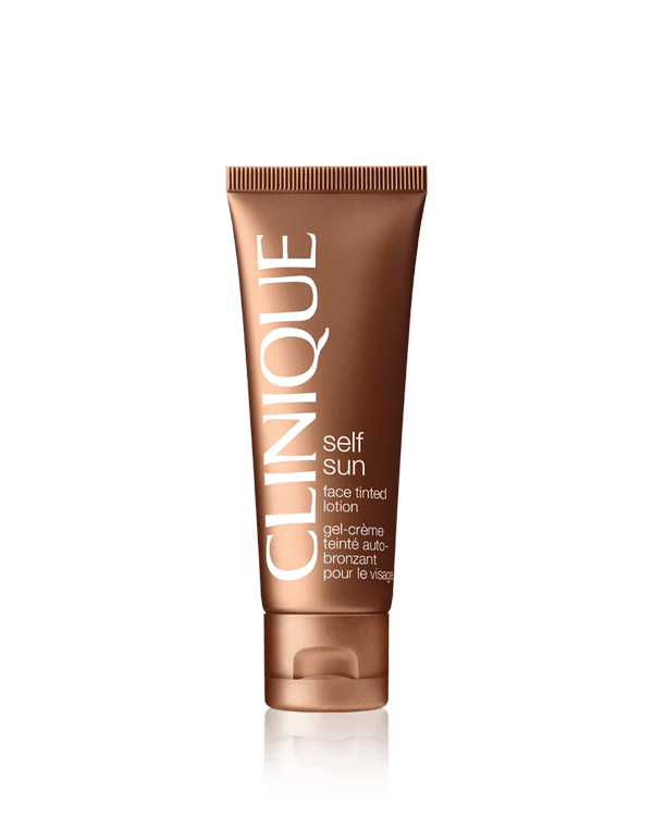 Self Sun&amp;trade; Face Tinted Lotion, Instant bronzing face lotion shows where it goes. Oljefri.